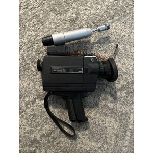 Sankyo Video Camera Sound XL-400S and Telescoping Microphone As Is